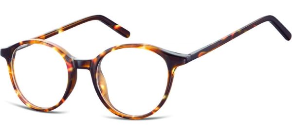 Okulary oprawki zerówki korekcyjne lenonki Unisex Sunoptic AC23E jasna panterka