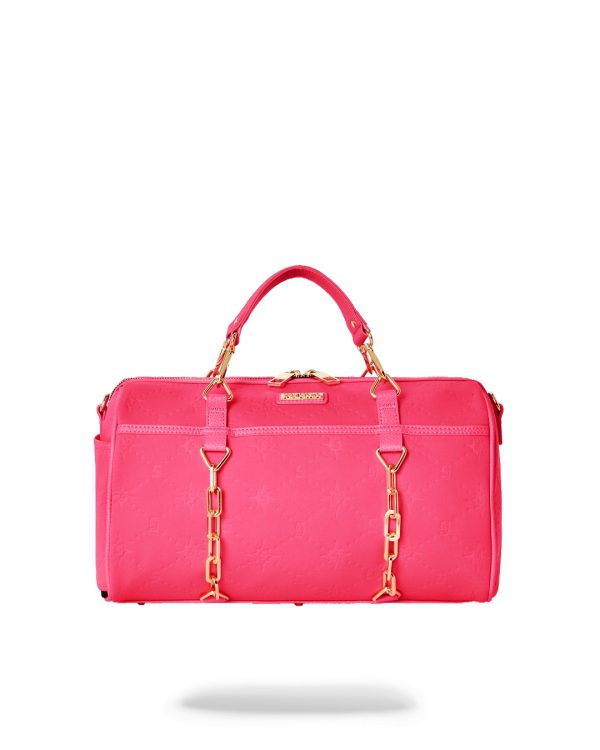 TORBA PODRÓŻNA Z LOGO "PINK PUFFY"
