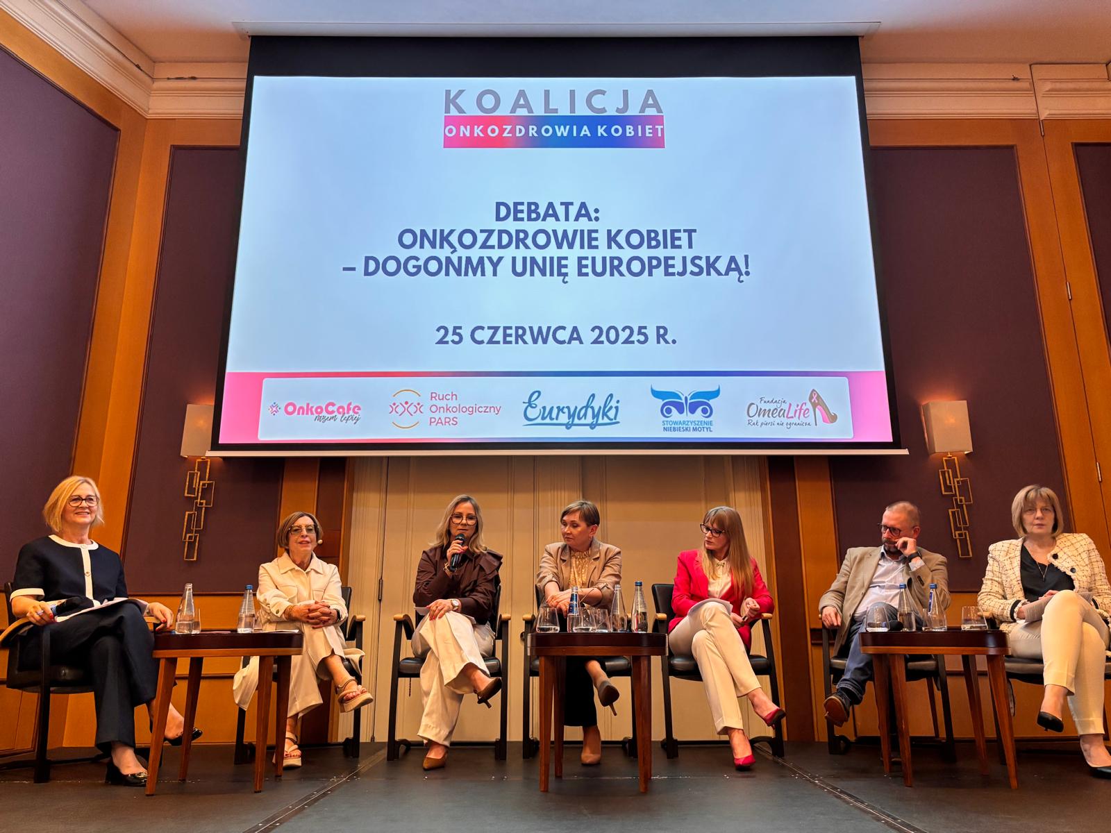 Koalicja OnkoZdrowia Kobiet debata 25 06 2025