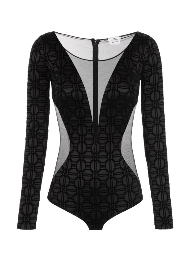 TRANSPARENTNE BODY Z MONOGRAMEM