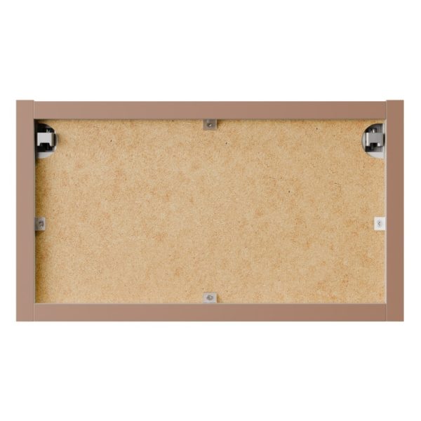 Regał łazienkowy wiszący Bella Cashmere 35 cm, kaszmirowy
