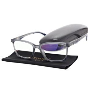 Męskie okulary +1.75 do czytania i komputera Blue Light ST339 szare