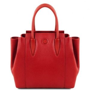 Tuscany Leather Tulipan - skórzana torba, kolor czerwony TL141727
