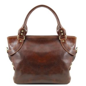 Tuscany Leather Ilenia - skórzana torba na ramię , kolor brązowy TL140899
