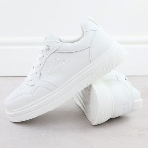Półbuty sportowe męskie sneakersy białe Big Star RR174571