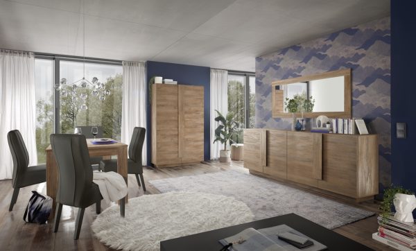 Lustro w ramie dąb mercure 170 x 75 cm Sorelle
