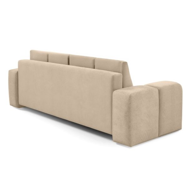 Sofa rozkładana z pojemnikiem Soho, jasnobrązowa