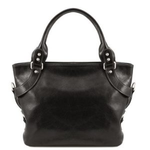 Tuscany Leather Ilenia - skórzana torba na ramię , kolor czarny TL140899