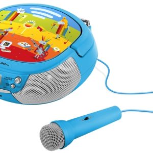 Boombox z mikrofonem dla dzieci Gogen DECKOPREHRAVACB