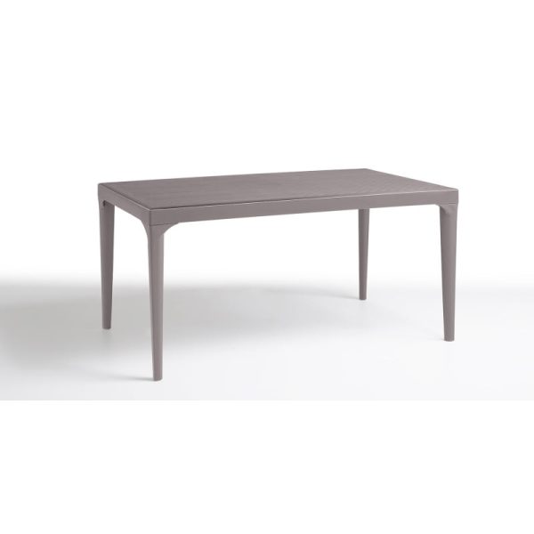 Stół ogrodowy Adrien, 150 cm, szarobeżowy, taupe