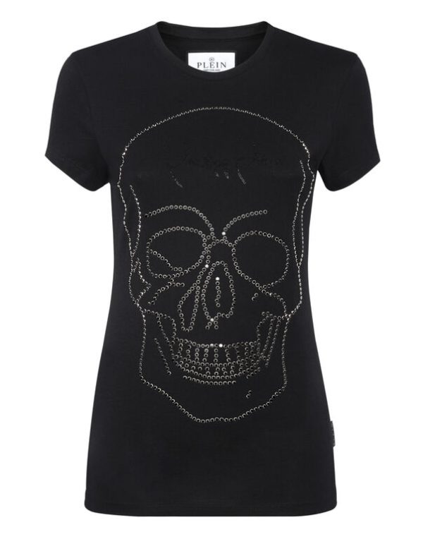 TSHIRT Z KRYSZTAŁOWYM ZDOBIENIEM