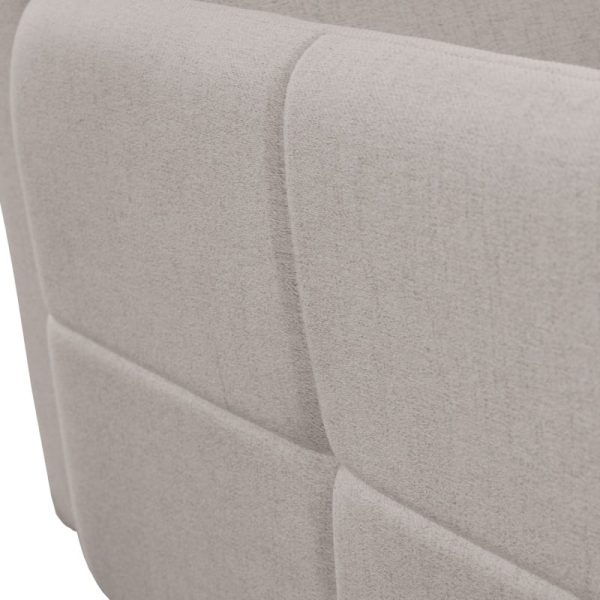 Sofa rozkładana Zita z pojemnikiem, beżowoszara