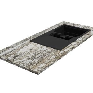 Blat kuchenny z granitu Blue Dunes 2cm