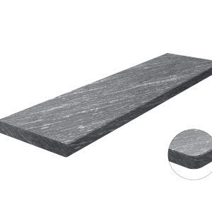 Parapet granitowy Silver Antracite 3cm LAPPATO