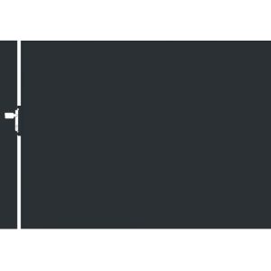 BramoFurtka typ FLORAL - 1,50+2,50 x 1,25 m - malowana proszkowo