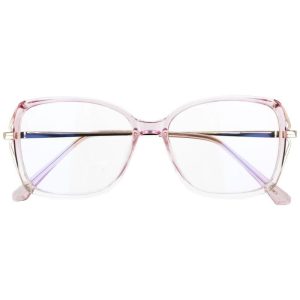 Okulary damskie z filtrem BLUE LIGHT do komputera zerówki 2544-4