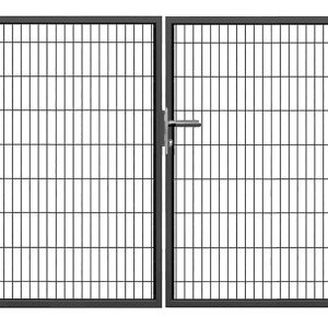 Brama SX 656 PRO - 4,00 x 2,0 m - antracyt , brązowa , czarna , szara , zielona