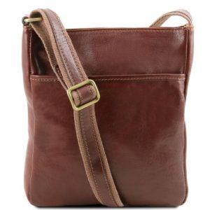 Tuscany Leather Jason - skórzana torba męska na ramię , kolor brązowy TL141300