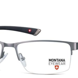 Męskie oprawki okulary korekcyjne żyłkowe półramki MM614E