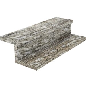 Schody granitowe Blue Dunes 2cm