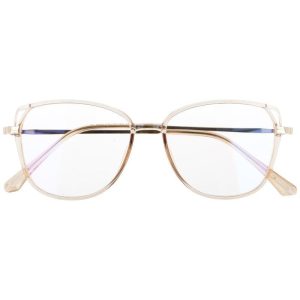 Okulary damskie z filtrem BLUE LIGHT do komputera zerówki 2543