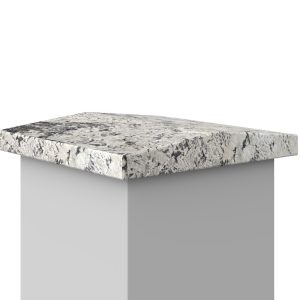 Daszek dwuspadzisty monolit granitowy Exotic White 3cm