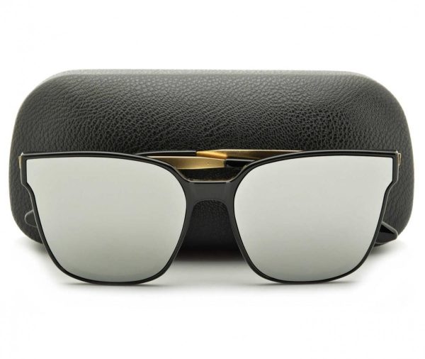 Okulary przeciwsłoneczne Kocie Oczy lustrzane Damskie STD-50
