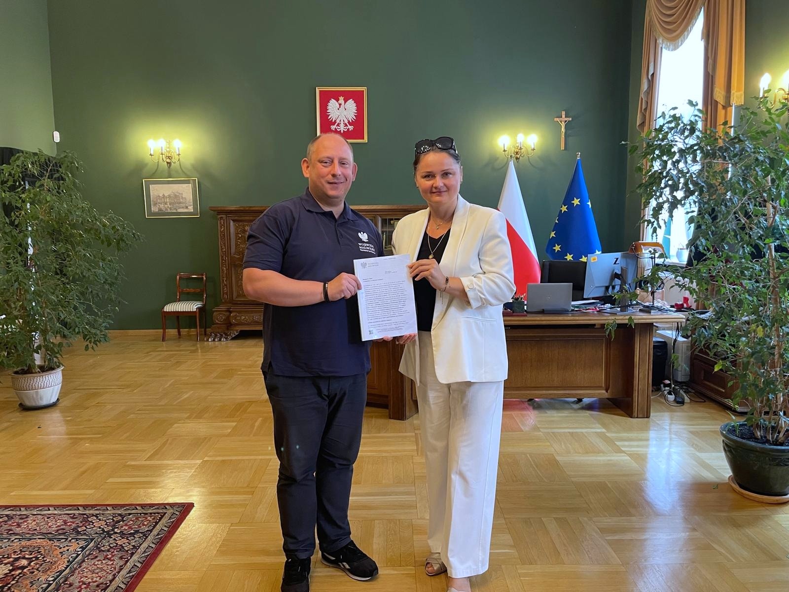 „Zielone światło" dla rozbudowy wału przeciwpowodziowego Wisły w gminie Igołomia-Wawrzeńczyce. Źródło: Małopolski Urząd Wojewódzki w Krakowie.