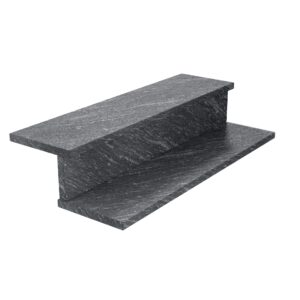 Schody granitowe Silver Antracite 3cm LAPPATO