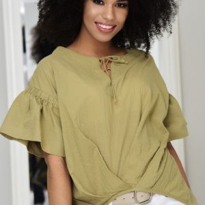 Bluzka NERELLE khaki 011
