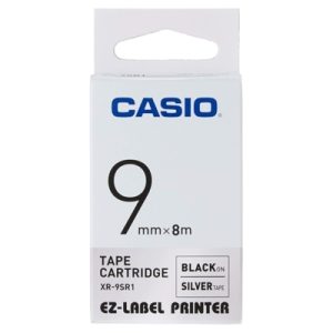 Taśma Barwiąca Oryginalna Casio XR-9WE1 (XR9WE1) (Biały) (9 mm, 8 m) - DARMOWA DOSTAWA w 24h