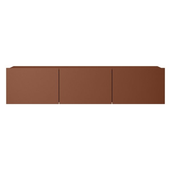 Szafka RTV Tierra 150 cm, wisząca/stojąca, terakota