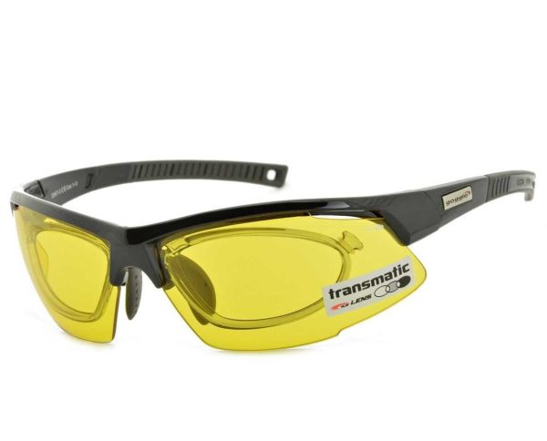 Fotochromowe okulary sportowe z ramką korekcyjną GOGGLE E867-3R