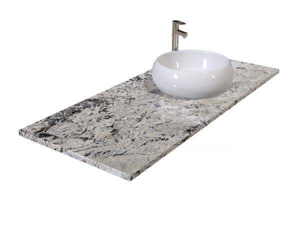 Blat łazienkowy z granitu Exotic White 2cm