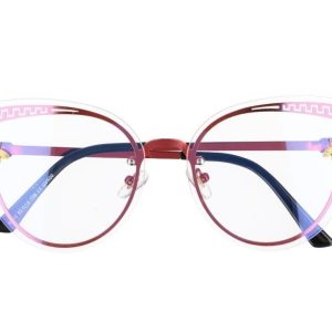 Okulary z filtrem światła niebieskiego do komputera zerówki 2534-4