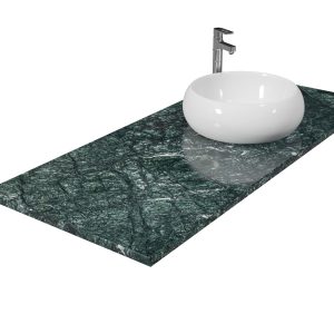 Blat łazienkowy z marmuru Green Night 2cm