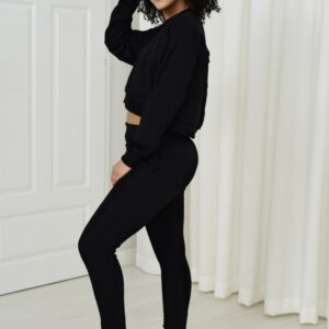 Spodnie dresowe Sheila czarny 031
