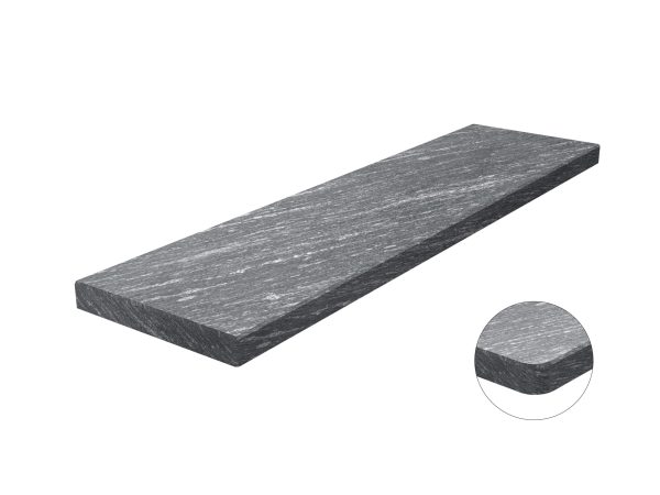 Parapet granitowy Silver Antracite 2cm LAPPATO