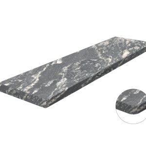 Parapet granitowy Titanium Silver 3cm LAPPATO