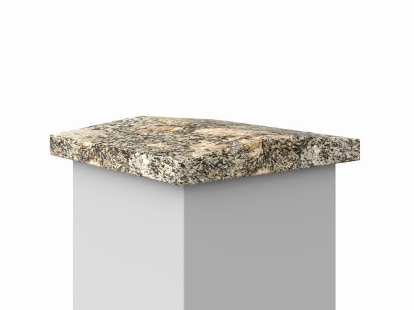 Daszek dwuspadzisty monolit granitowy Alaska Gold 3cm