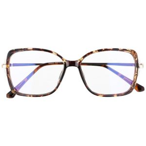 Okulary damskie z filtrem BLUE LIGHT do komputera zerówki 2544-1