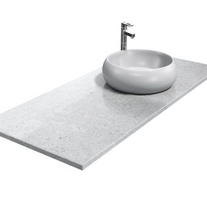 Blat łazienkowy z aglomarmuru Grigio Londra 3cm