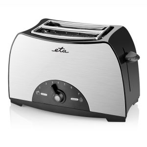 Toster w stylu retro ETA Lenny ETA216690000 srebrny/czarny