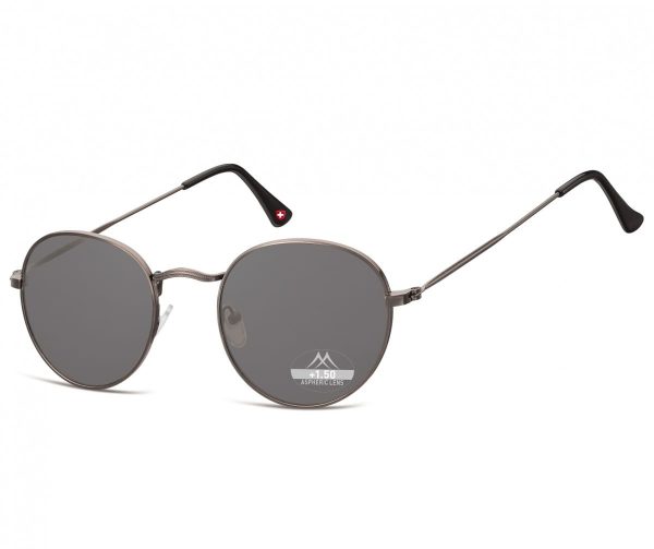 Przyciemniane asferyczne okulary do Czytania Lenonki Montana HMR54S moc:+3,5