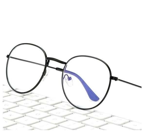 Okulary Lenonki z filtrem światła niebieskiego do komputera zerówki R-BL-506K-1