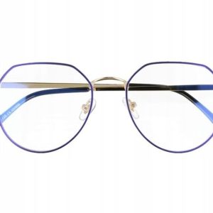 Okulary Lenonki z filtrem światła niebieskiego do komputera zerówki 2536-3