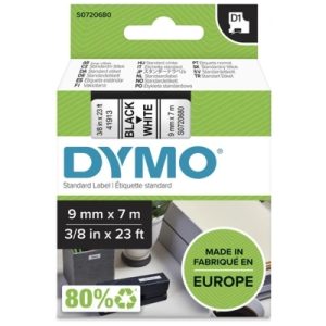 Taśma Barwiąca Oryginalna DYMO D1-40913 (D1-40913) (Biały) (9 mm, 7 m) - DARMOWA DOSTAWA w 24h