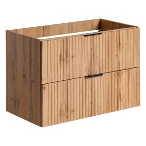 Szafka pod umywalkę Adel Oak 80 cm, dąb wotan