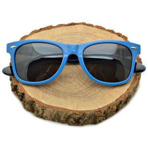 Przeciwsłoneczne Okulary Nerdy niebiesko-czarne NR-72