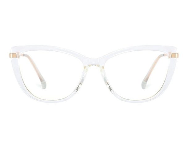Kocie Okulary damskie z filtrem BLUE Light do komputera zerówki 2546-5